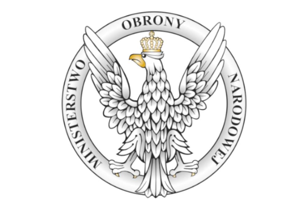 : Logotyp Ministerstwa Obrony Narodowej.